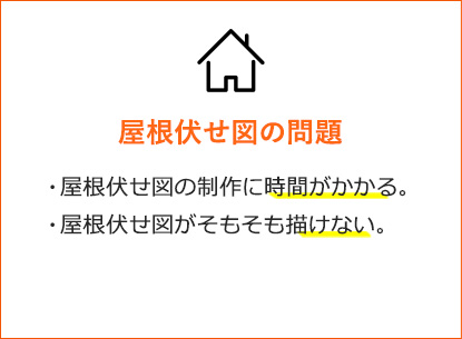 屋根伏せ図の問題